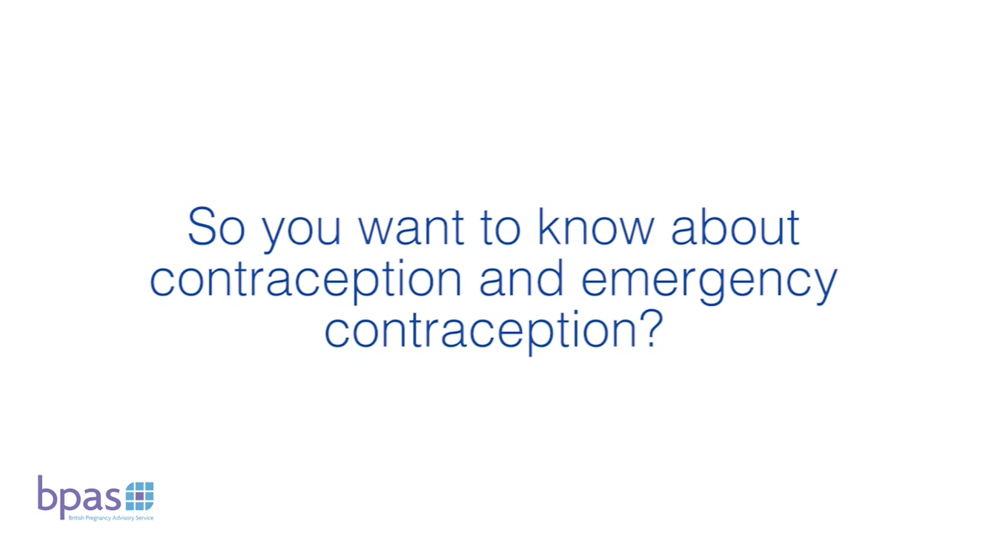 Contraception And Emergency Contraception