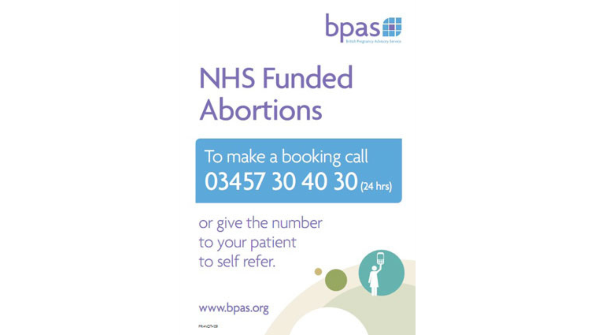 nhs funded abortions leaflet