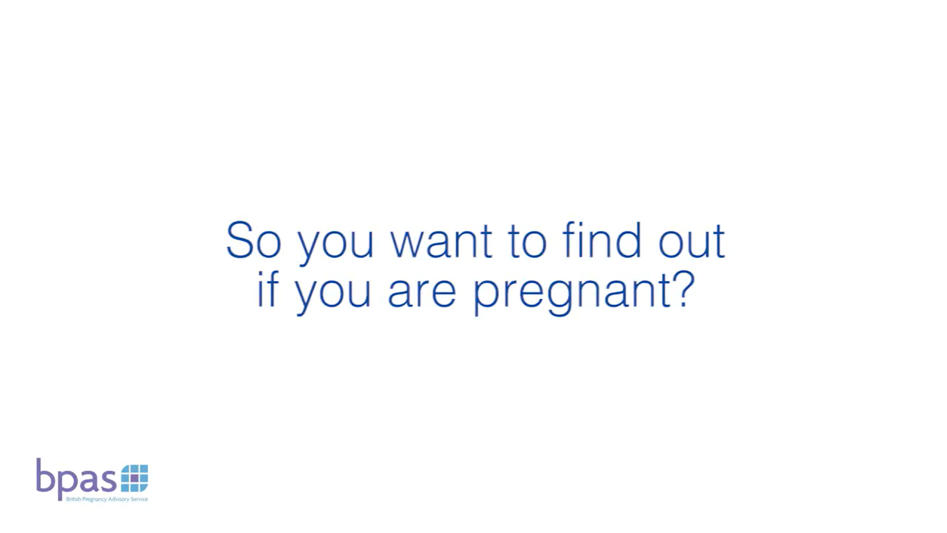 Find Out If You Are Pregnant