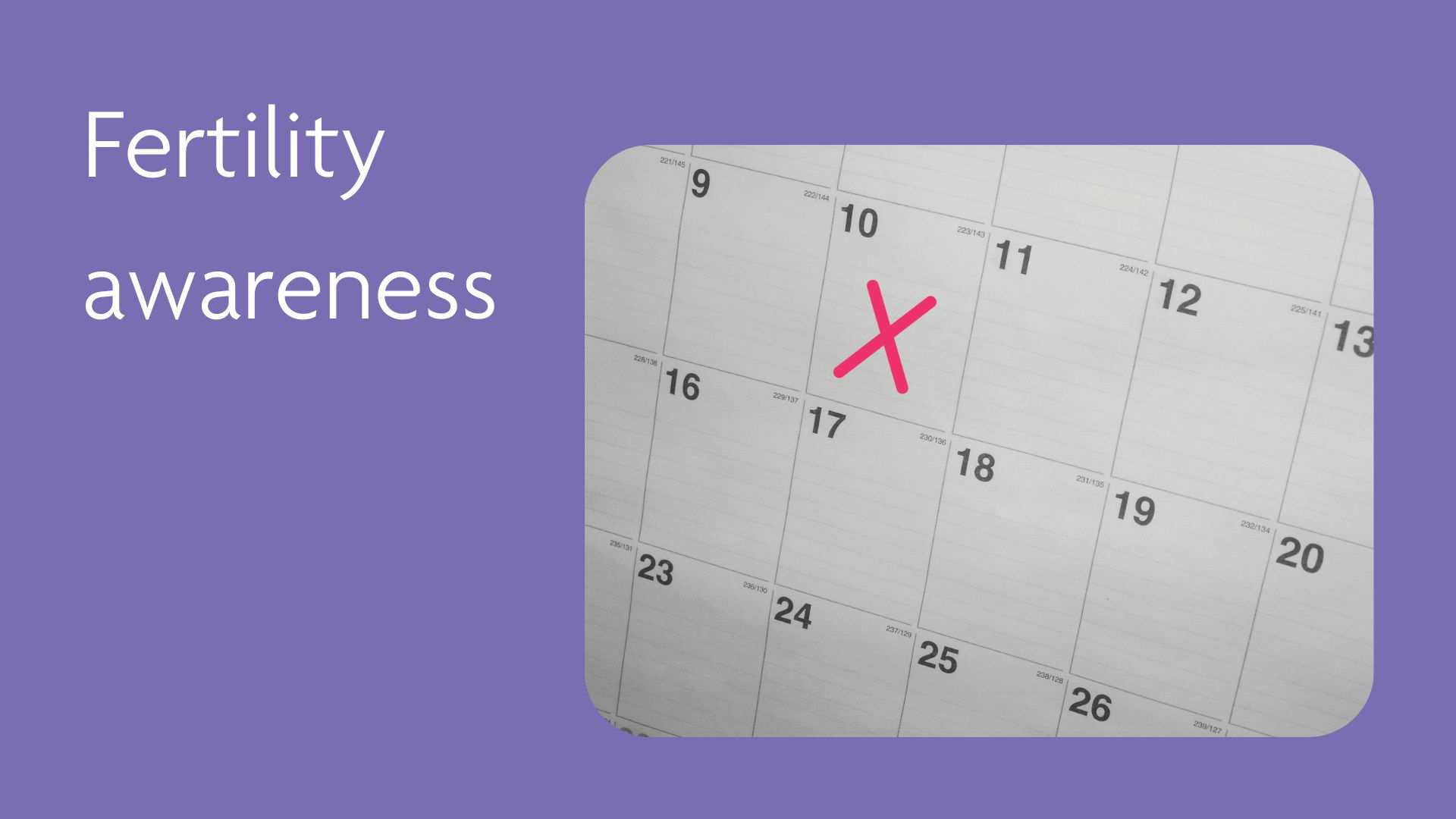 Fertility Awareness