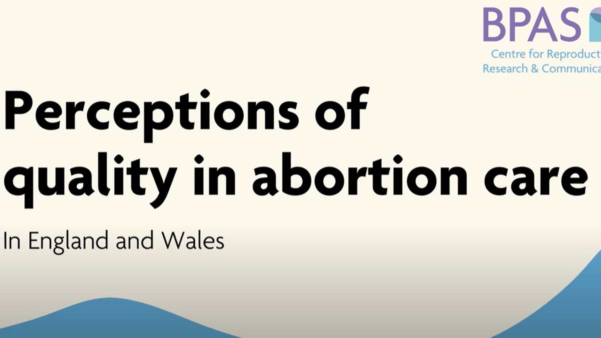 Perceptions Of Quality In Abortion Care