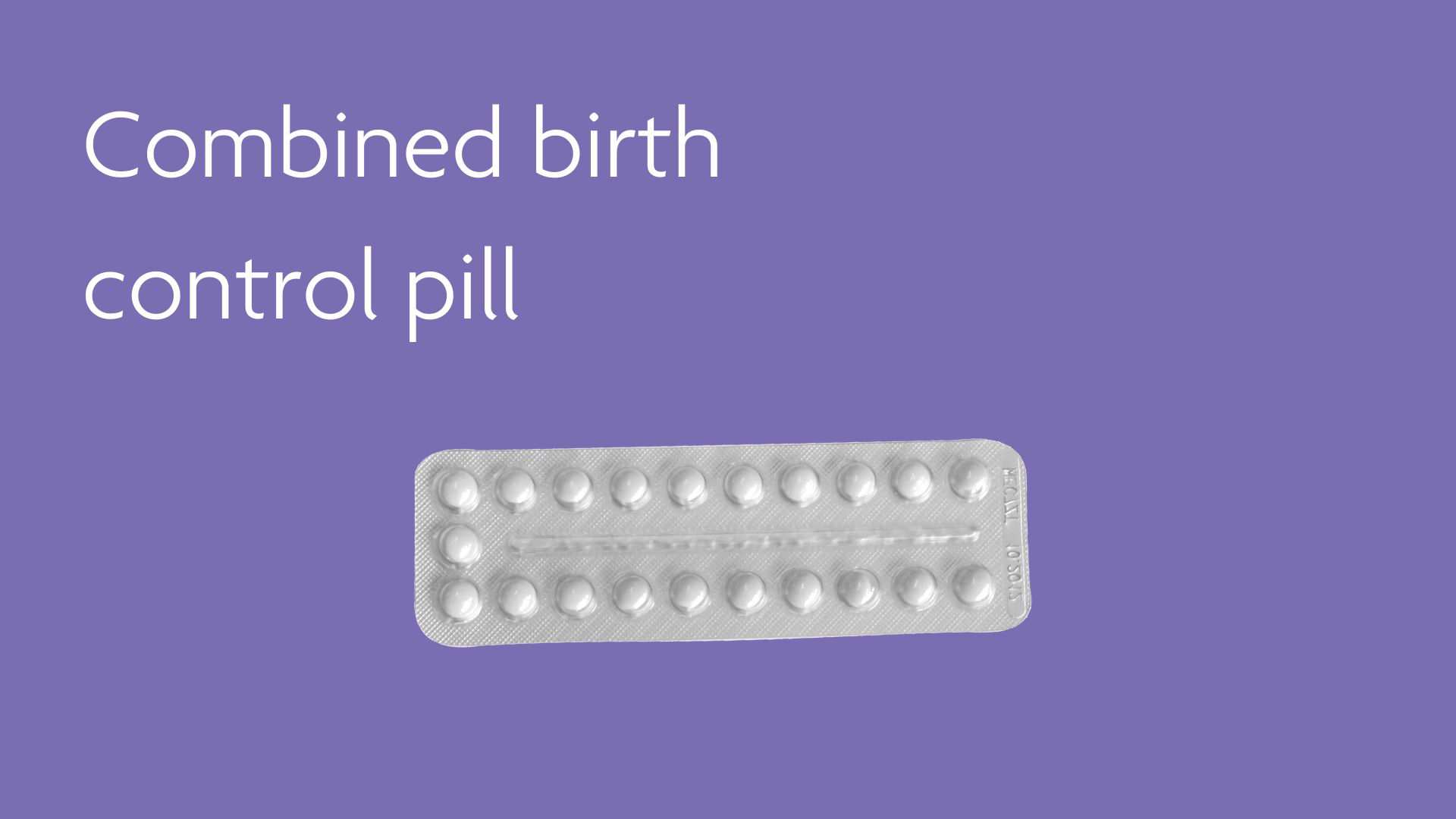 Combined Birth Control Pill
