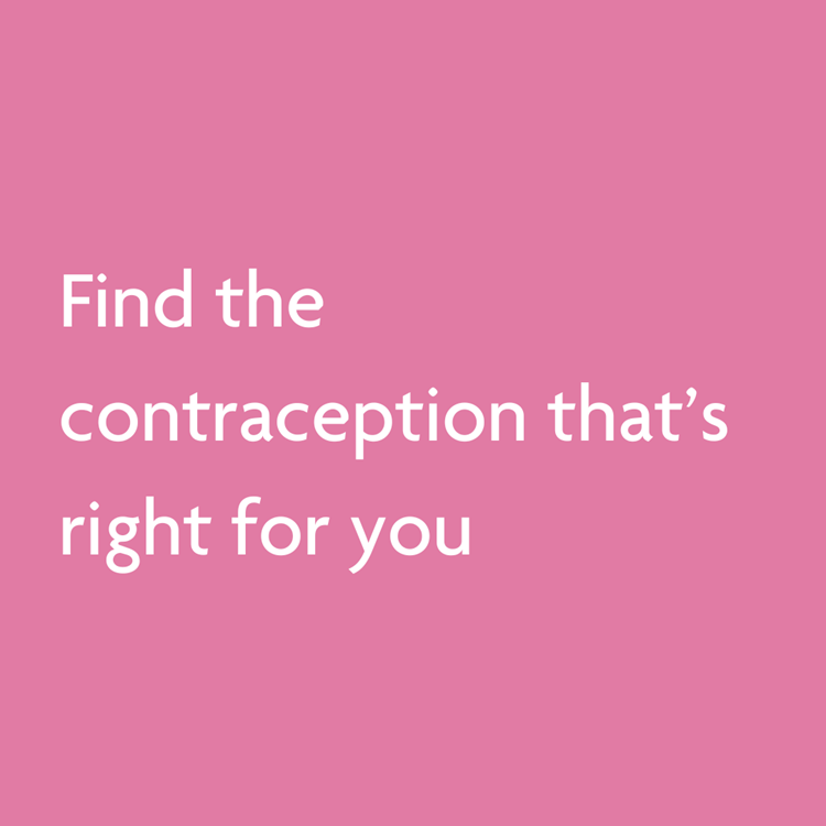 Find The Contraception Thats Right For You